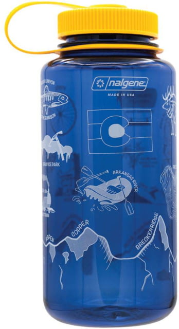 Nalgene Wide Mouth Sustain Water Bottle 32 oz Colorado State Denim 32oz