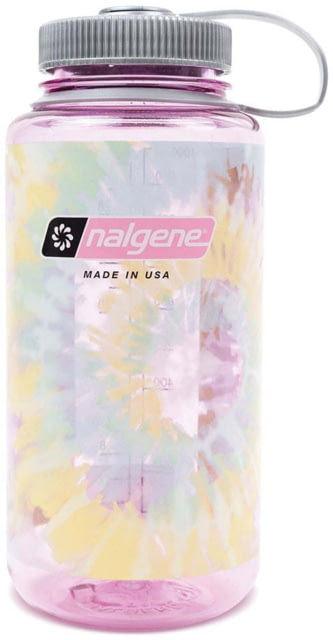 Nalgene Wide Mouth Sustain Water Bottle 32 oz Tie-Dye Cosmo 32oz