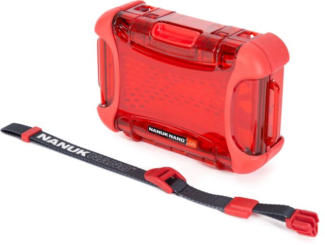 Nanuk 320 Nano Small Protective Case6.3x4.7x2.2inRed - Nanuk