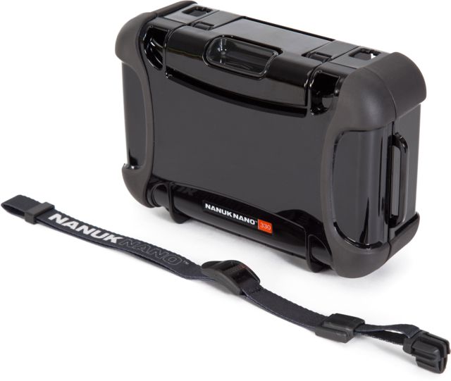Nanuk 330 Nano Small Protective Case 7.4x5.1x2.6in Black - Nanuk