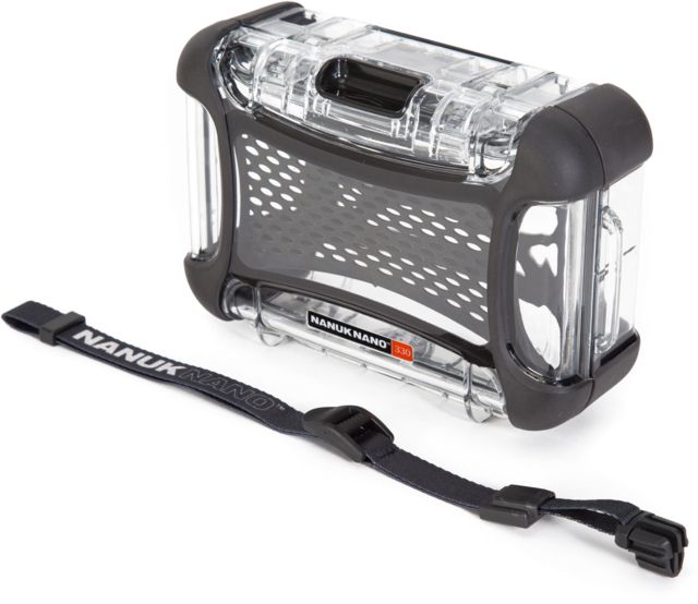 Nanuk 330 Nano Small Protective Case 7.4x5.1x2.6in Clear - Nanuk