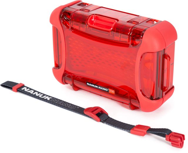 Nanuk 330 Nano Small Protective Case 7.4x5.1x2.6inRed - Nanuk