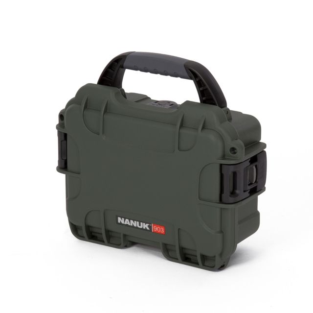 Nanuk 903 Hard Plastic Case Olive Small - Nanuk