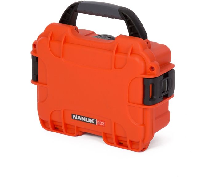 Nanuk 903 Protective Case w/ Cubed Foam Orange Small - Nanuk