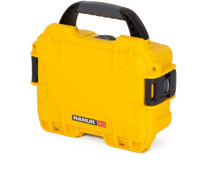 Nanuk 903 Hard Plastic Case Yellow Small - Nanuk