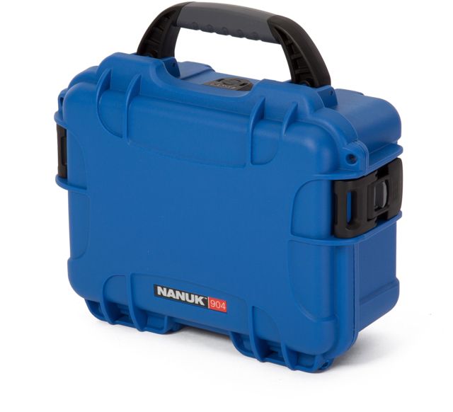 Nanuk 904 Protective Case w/ Cubed Foam Blue Small - NANUK