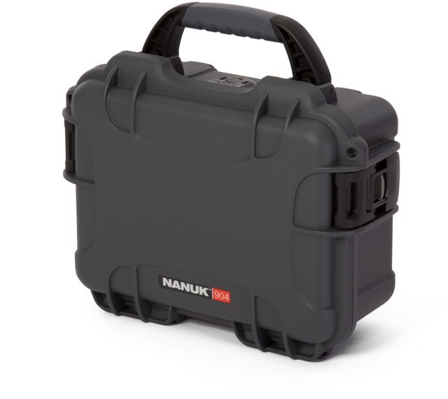 Nanuk 904 Hard Plastic Case Graphite Small - Nanuk