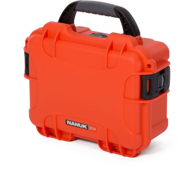 Nanuk 904 Hard Plastic Case Orange Small - Nanuk
