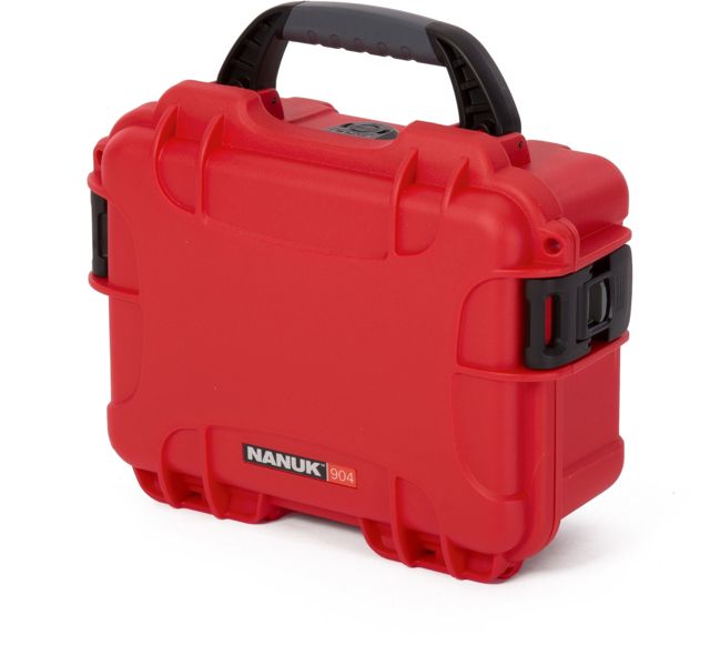 Nanuk 904 Hard Plastic Case Red Small - NANUK
