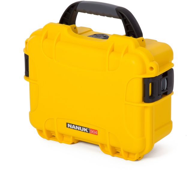 Nanuk 904 Hard Plastic Case Yellow Small - Nanuk