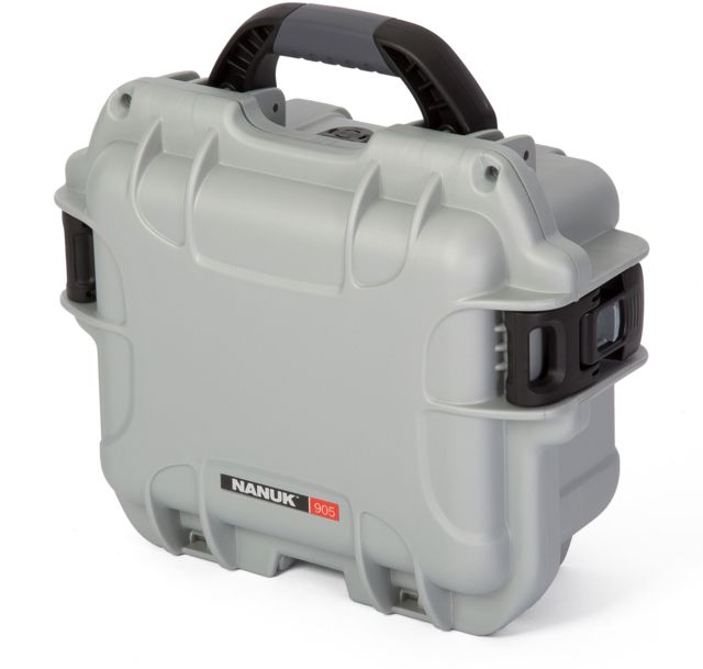 Nanuk 905 Hard Plastic Case Silver Small - Nanuk