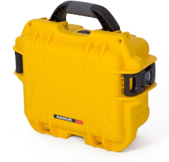 Nanuk 905 Hard Plastic Case Yellow Small - Nanuk