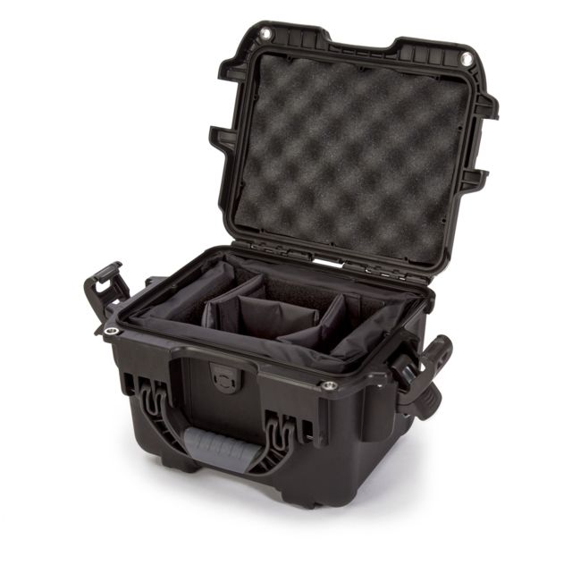 Nanuk 908 Protective Case w/Padded Divider Black Small - Nanuk