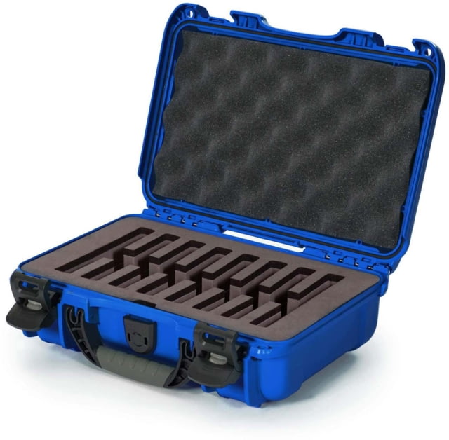 Nanuk 909 Case w/ Foam 8 Knives Blue Small - NANUK
