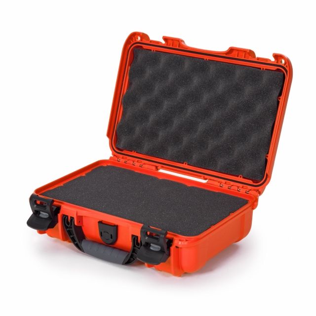 Nanuk 909 Protective Case w/ Cubed Foam Orange Small - Nanuk
