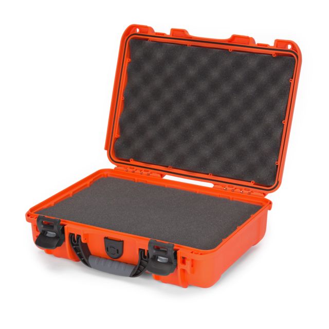 Nanuk 910 Protective Case w/ Cubed Foam Orange Small - Nanuk