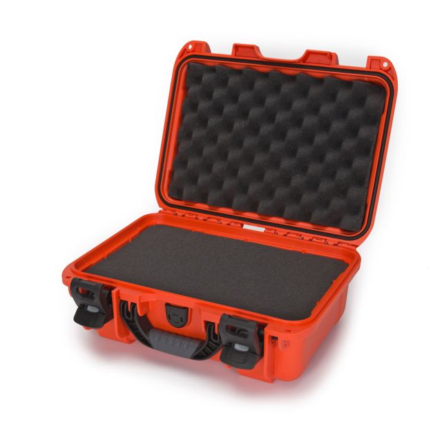 Nanuk 915 Protective Case w/ Cubed Foam Orange Medium - Nanuk