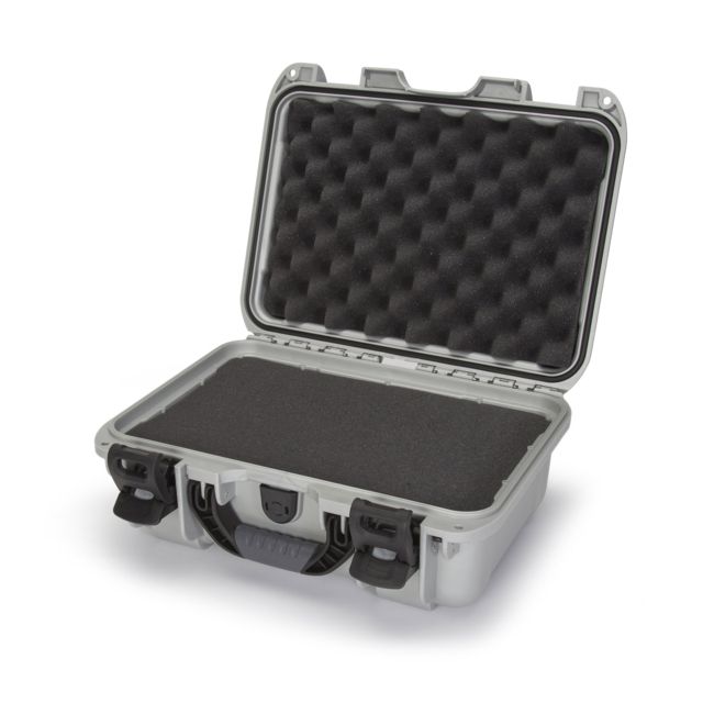 Nanuk 915 Water/Crush Proof Case - Silver - NANUK