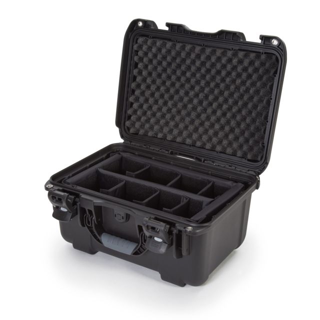 Nanuk 918 Protective Case w/Padded Divider Black Medium - Nanuk