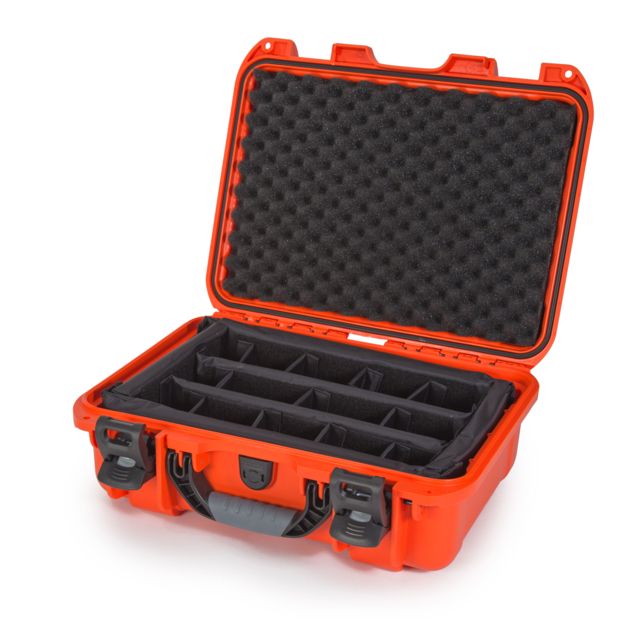 Nanuk 920 Protective Case w/Padded Divider Orange Medium - Nanuk