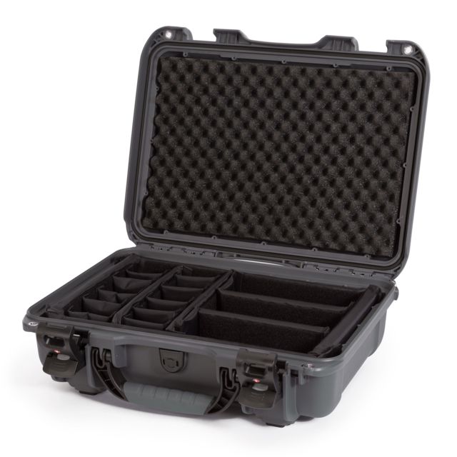 Nanuk 923 Hard Case w/ Padded Divider Graphite Medium - Nanuk