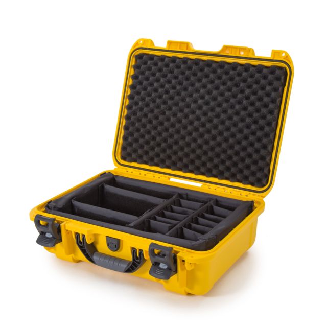 Nanuk 925 Protective Case w/Padded Divider Yellow Medium - Nanuk