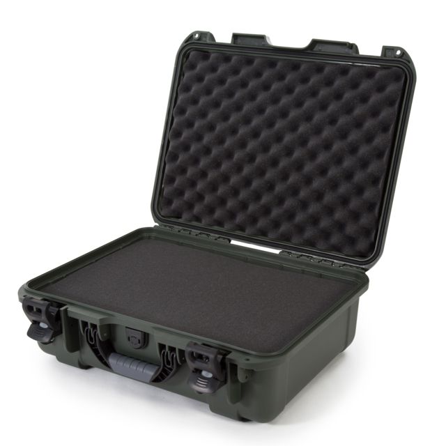 Nanuk 930 Protective Case w/ Cubed Foam Olive Medium - Nanuk