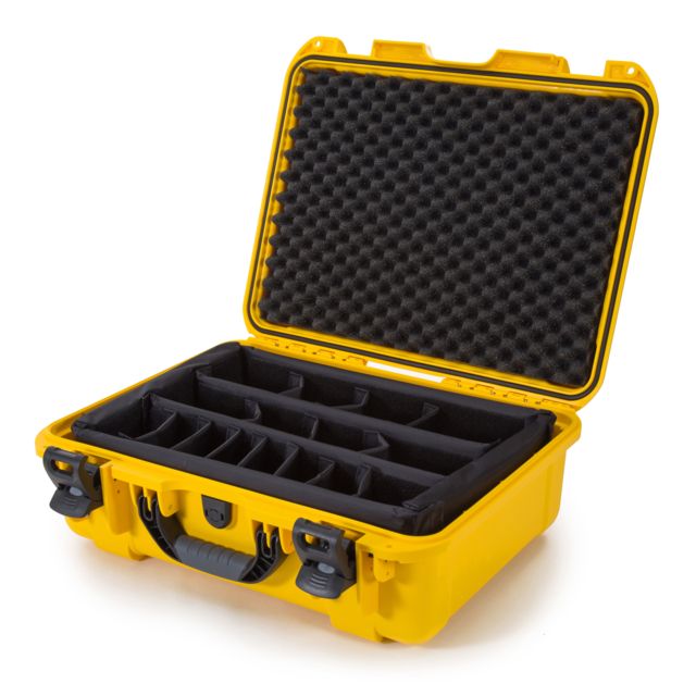Nanuk 930 Protective Case w/Padded Divider Yellow Medium - Nanuk
