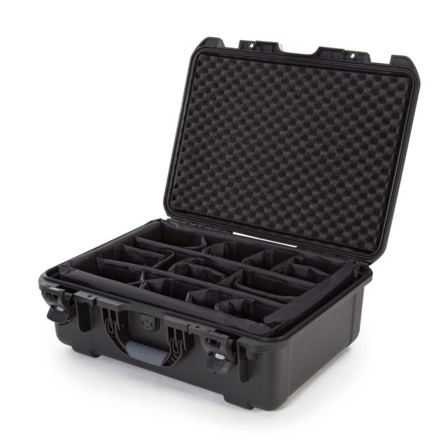 Nanuk 940 Protective Case w/Padded Divider Black Large - Nanuk