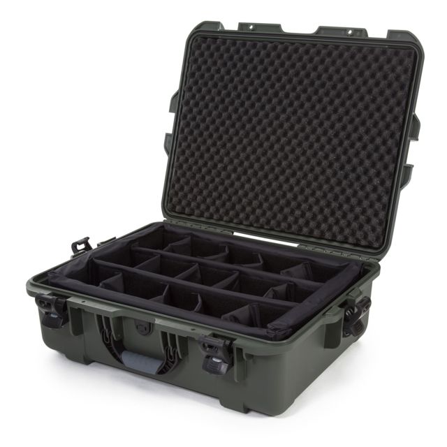 Nanuk 945 Case w/padded divider - Olive - Nanuk