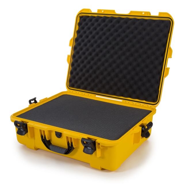 Nanuk 945 Protective Case w/ Cubed Foam Yellow Large - Nanuk