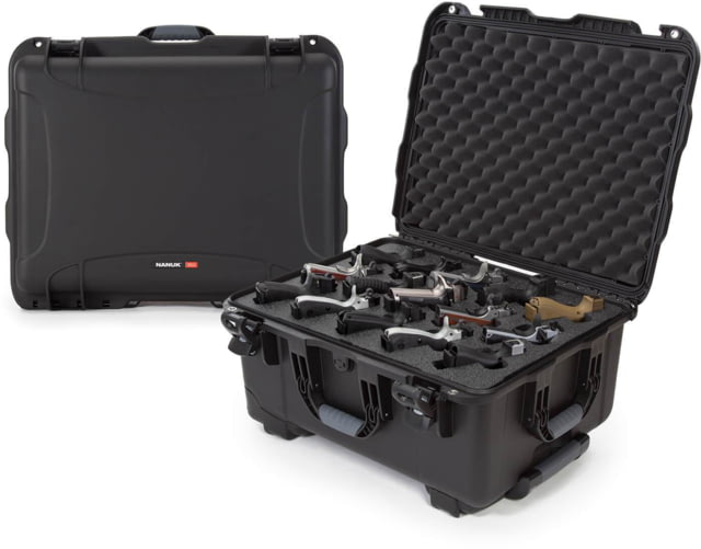 Nanuk 950 Pro Photo Camera Case Kit w/Lid Organizer / Padded Divider Black Large