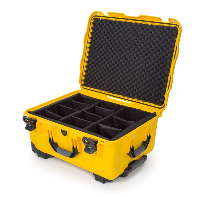 Nanuk 950 Protective Case w/Padded Divider Yellow Large - Nanuk