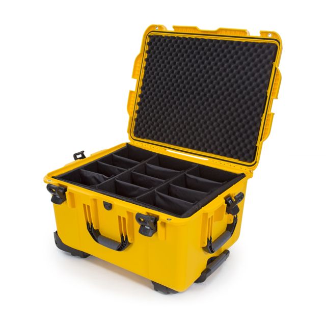 Nanuk 960 Protective Case w/Padded Divider Yellow Large - Nanuk