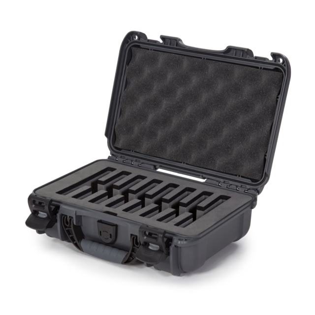 Nanuk 909 Case w/ Foam 8 Knives Graphite Small - NANUK