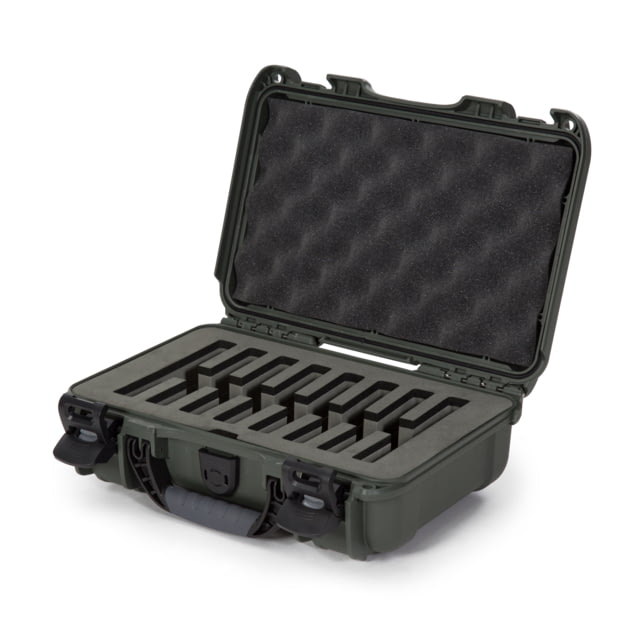 Nanuk 909 Case w/ Foam 8 Knives Olive Small - NANUK