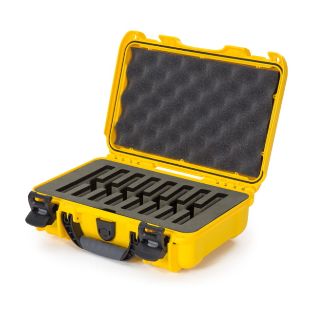 Nanuk Case 909 w/foam insert for 8 Knives Yellow Small - NANUK