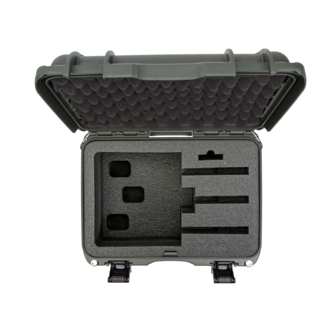 Nanuk Case 918 w/foam insert for revolver Olive Medium - NANUK