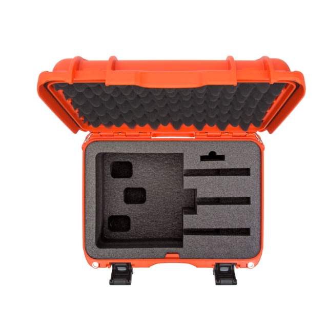 Nanuk Case 918 w/foam insert for revolver Orange Medium - NANUK