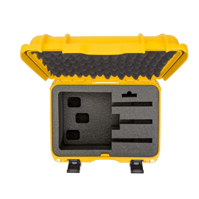 Nanuk Case 918 w/foam insert for revolver Yellow Medium - NANUK