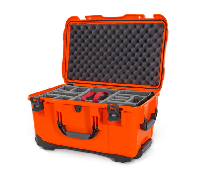 Nanuk 938 Protective Case w/Padded Divider Orange Large - Nanuk