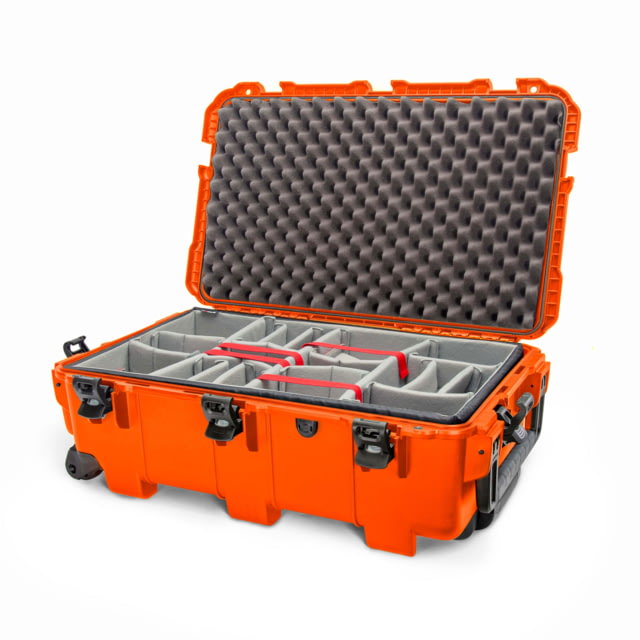 Nanuk 962 Protective Case w/Padded Divider Orange Large - Nanuk