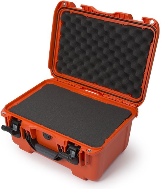Nanuk 918 Protective Case w/ Cubed Foam Orange Medium - Nanuk