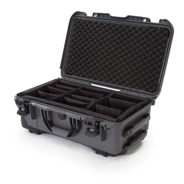 Nanuk 935 Protective Case w/Padded Divider Graphite Large - Nanuk