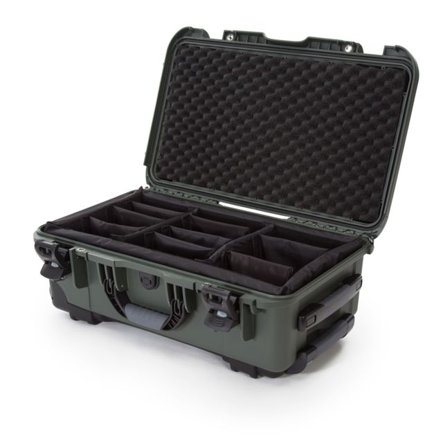 Nanuk 935 Protective Case w/Padded Divider Olive Large - Nanuk