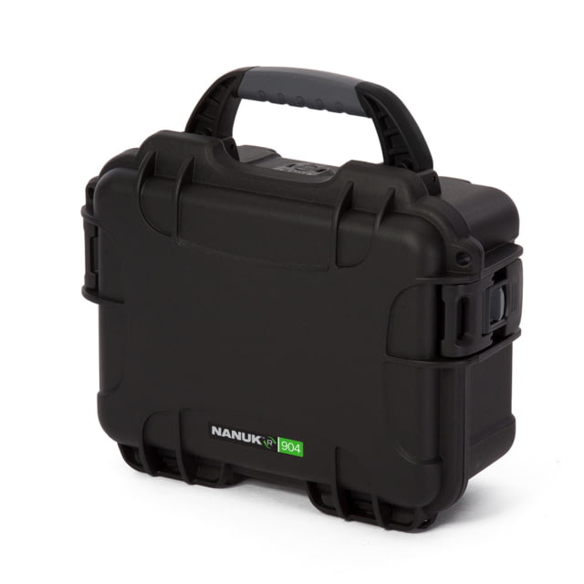 Nanuk 904 R Collection Case w/ Cuber Foam Black Small - Nanuk