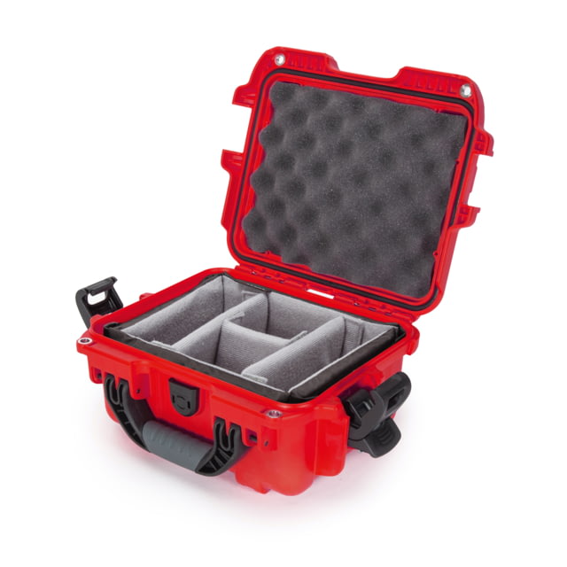 Nanuk 905 Protective Case w/Padded Divider Red Small - Nanuk