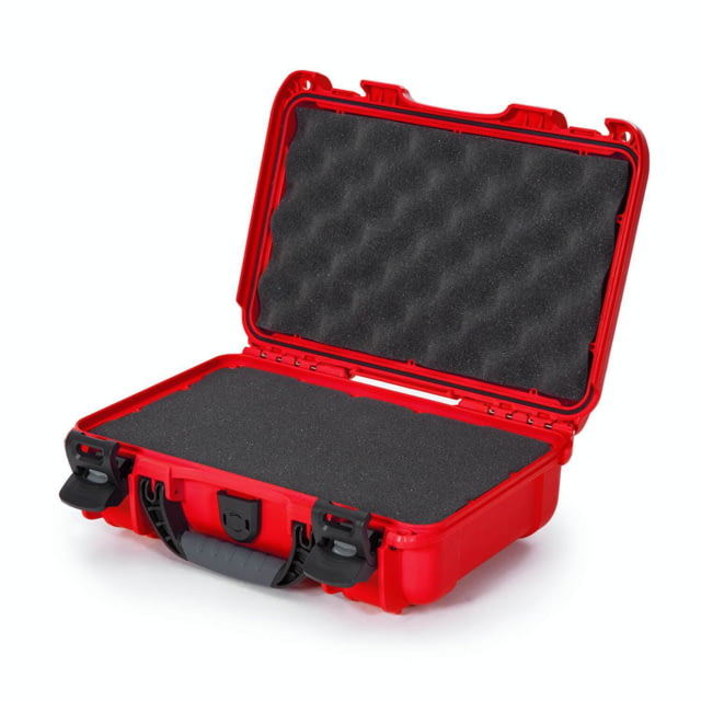 Nanuk 909 Protective Case w/ Cubed Foam Red Small - Nanuk
