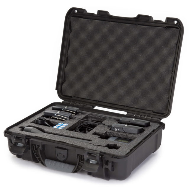 Nanuk 910 Case w/ Sennheiser ENG / 2 Senal System Black Small - Nanuk
