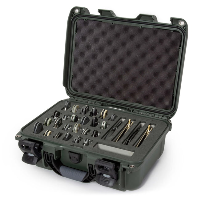 Nanuk 915 Case w/ Foam 28 Knives Olive Medium - Nanuk